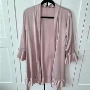 Pink Satin Women's Robe